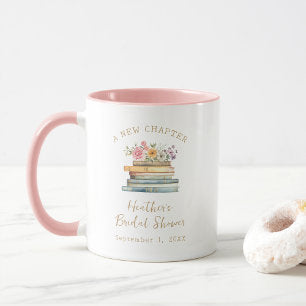 A New Chapter Books Bridal Shower Mug