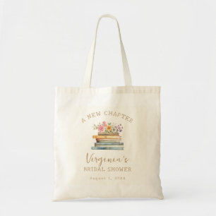 A New Chapter Books Bridal Shower Tote Bag