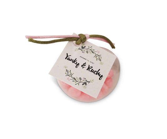 Acrylic Ball With Wreath Tag And Cord. (Contents Not Included)