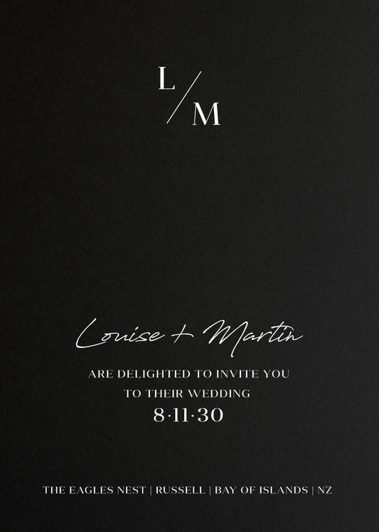 Adore Wedding Invitations by Penelope E.