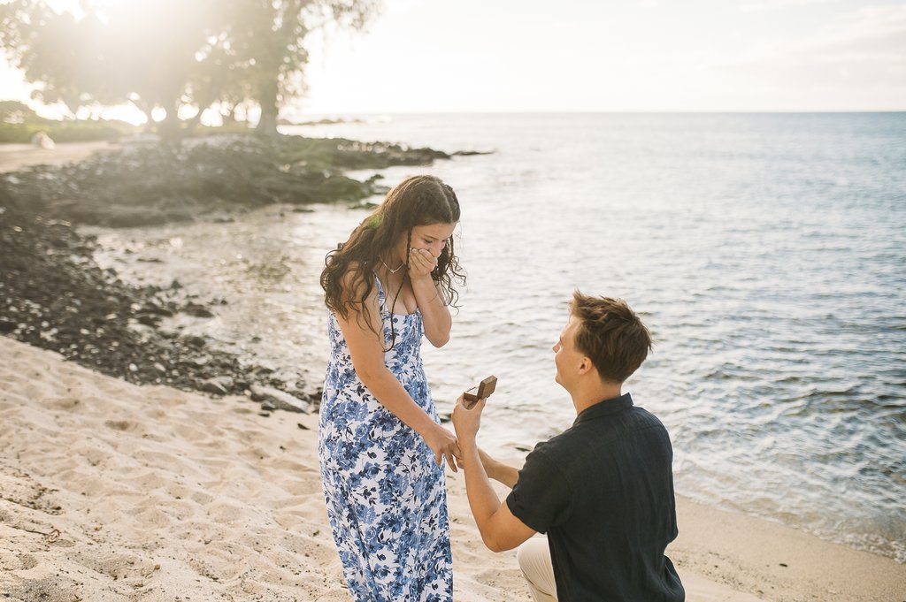 Adriana in Kona: Proposal / Engagement Photography