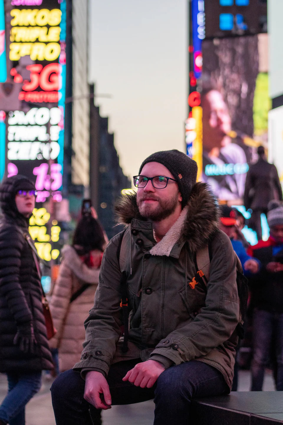 Videos & Photos in Time Square