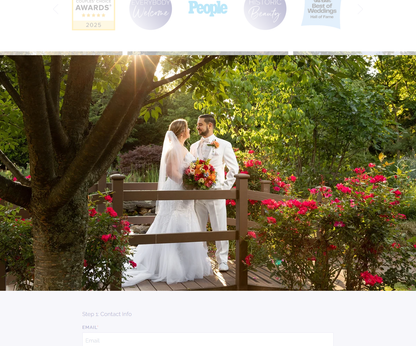 Alexander Homestead Wedding Package