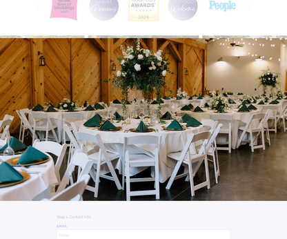 Alexander Homestead Wedding Package