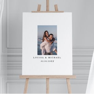 Alternative Wedding Guest Book Photo Foam Board