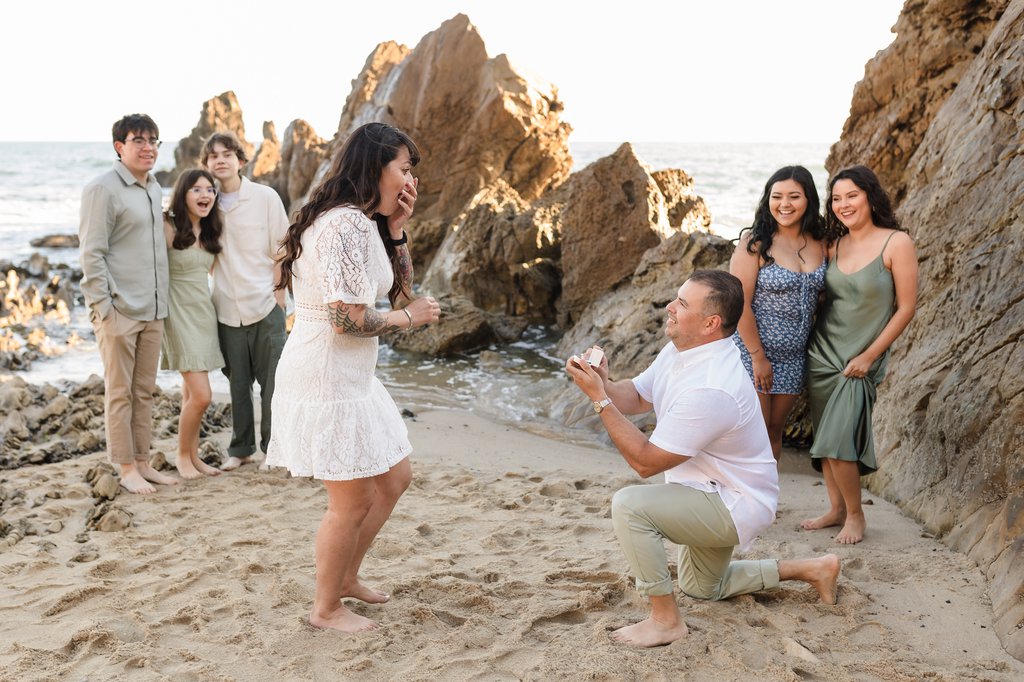 Alvin in Laguna Beach: Proposal / Engagement Photography