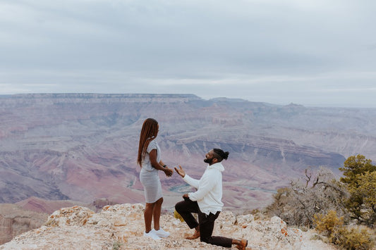 Amanda in Grand Canyon: Proposal / Engagement Photography