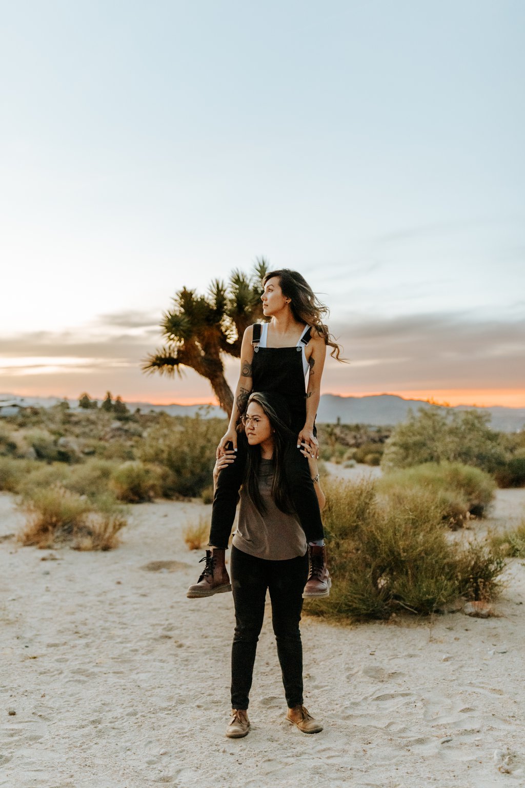 Amanda in Joshua Tree: Proposal / Engagement Photography