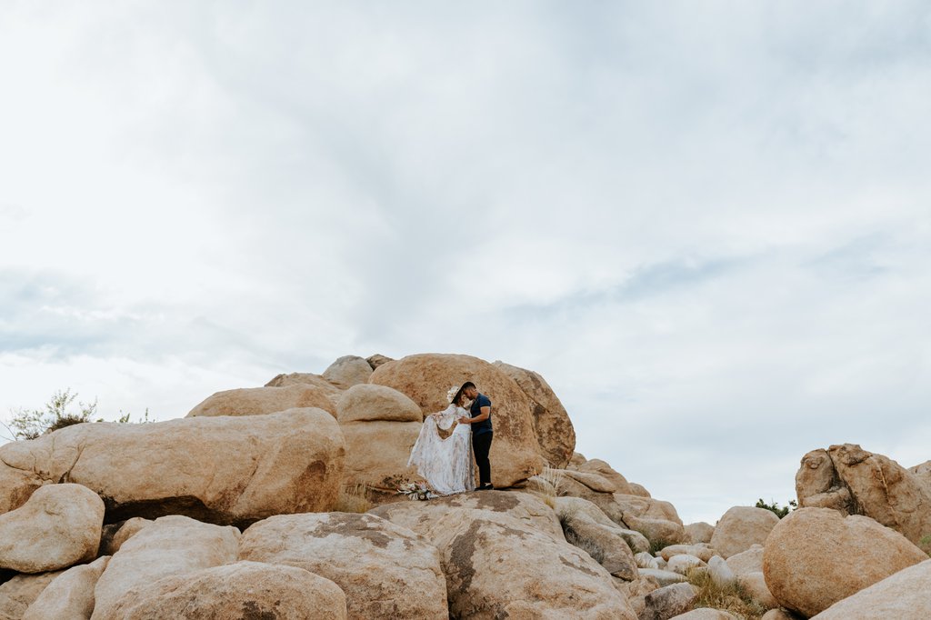 Amanda in Joshua Tree: Proposal / Engagement Photography