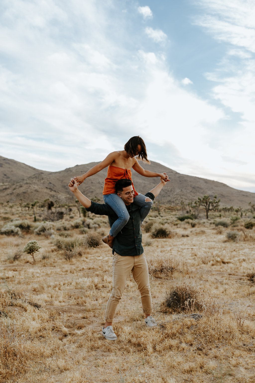 Amanda in Joshua Tree: Proposal / Engagement Photography