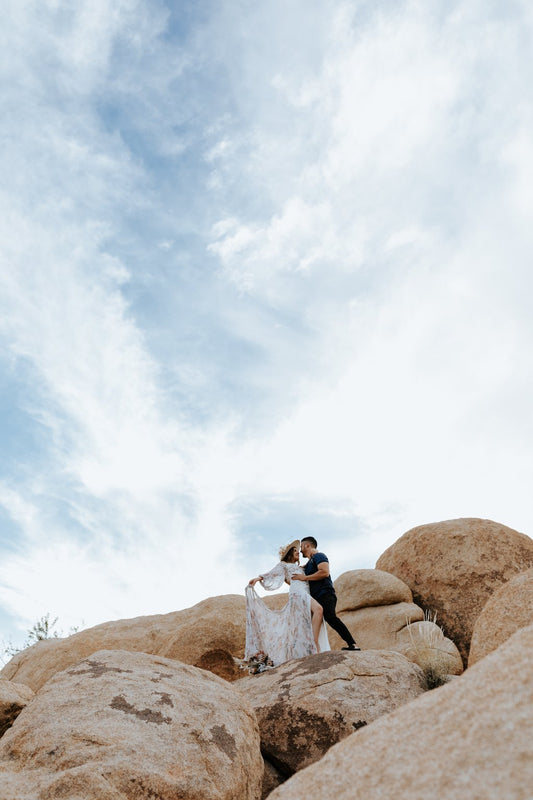 Amanda in Joshua Tree: Proposal / Engagement Photography