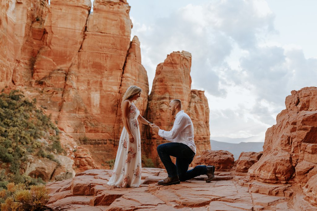 Amanda in Sedona: Proposal / Engagement Photography