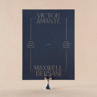 Amante Wedding Invitation Suite