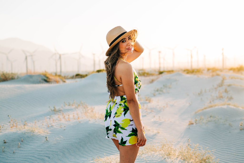 Amber in Palm Springs: Proposal / Engagement Photography