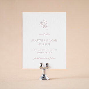 Anastasia save the datene Wedding Invitation Suite