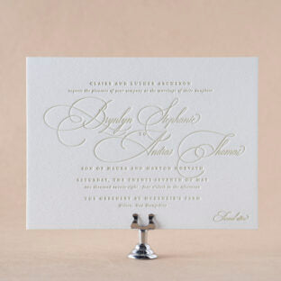 Andras Wedding Invitation Suite