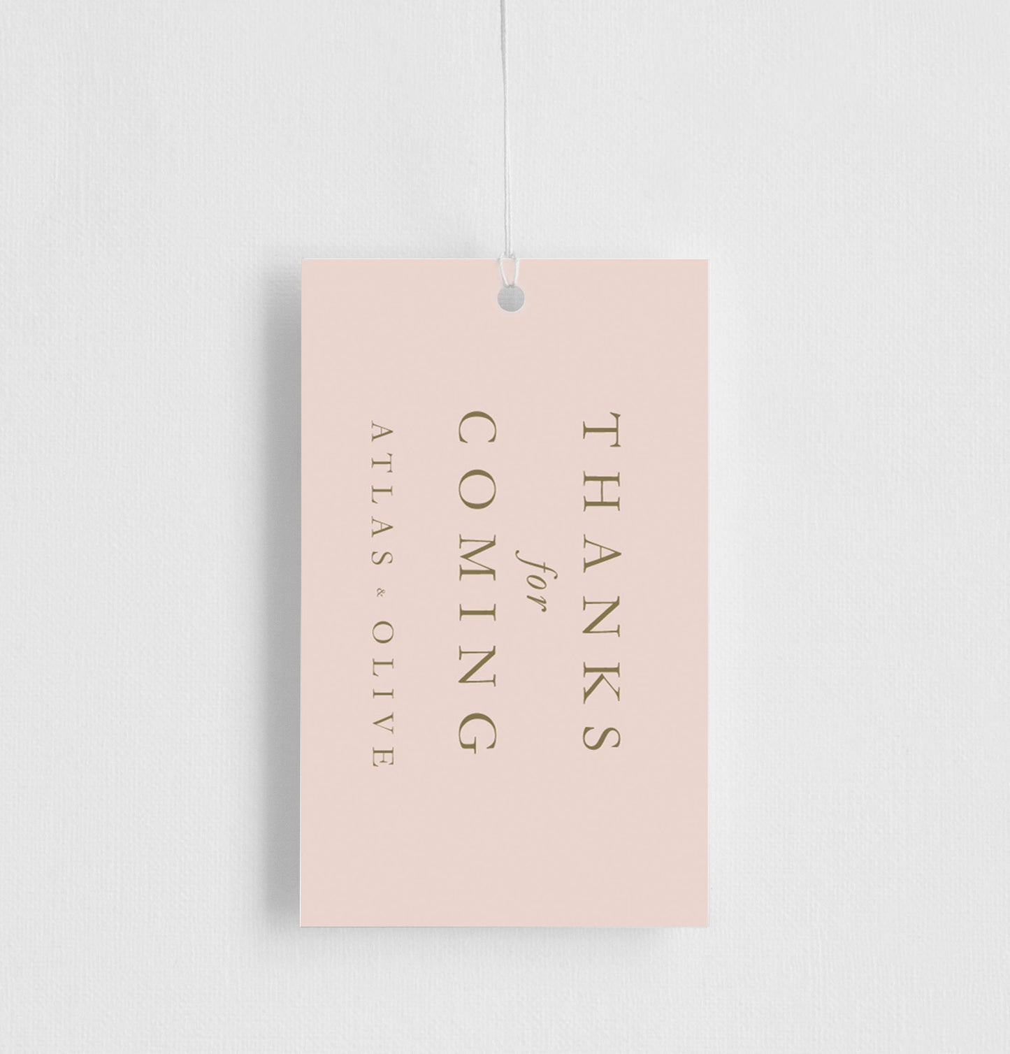 Atlas Favor Tag by Kate R.