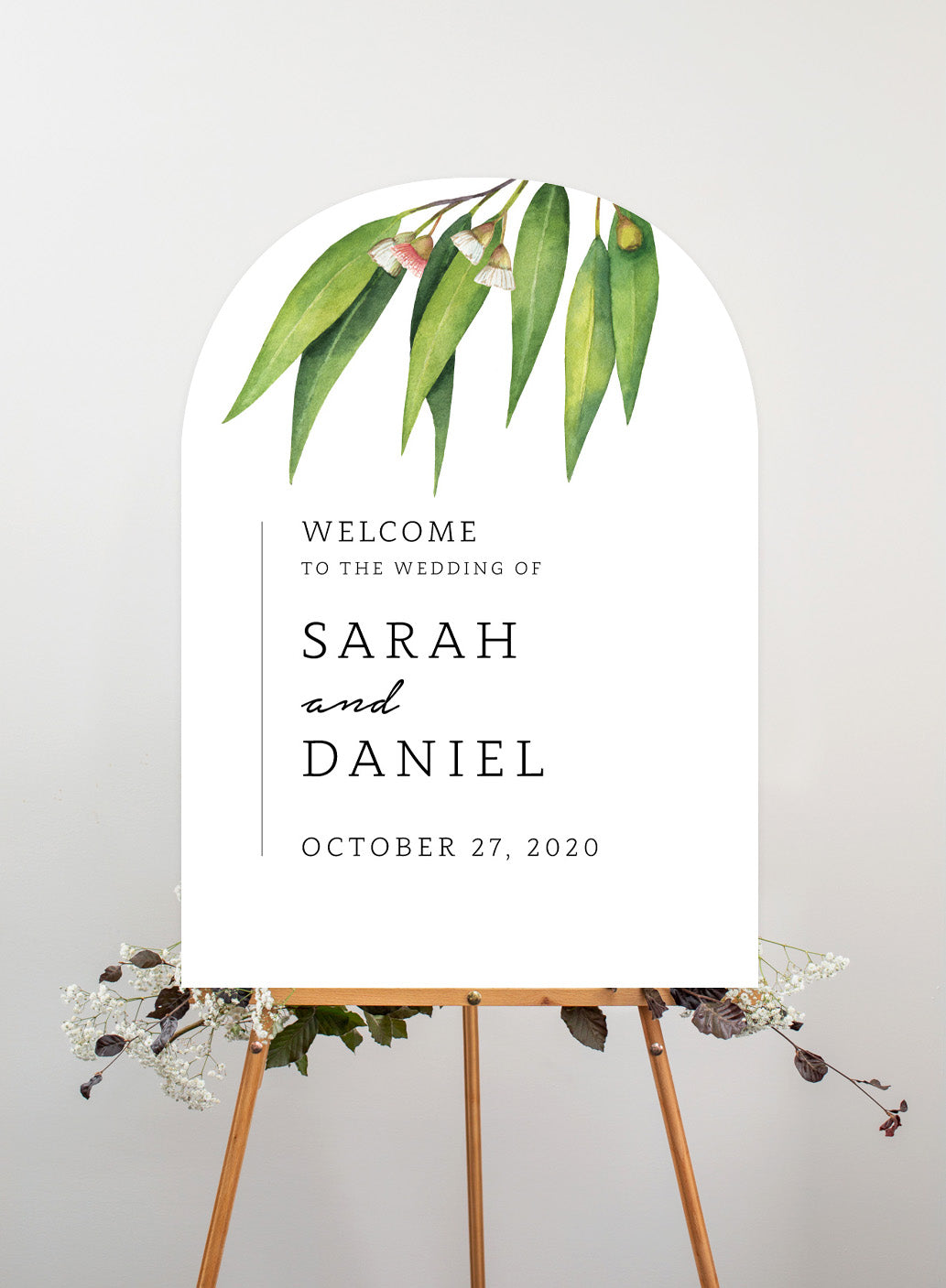 Flowering Gum Wedding Sign by Jarred T.