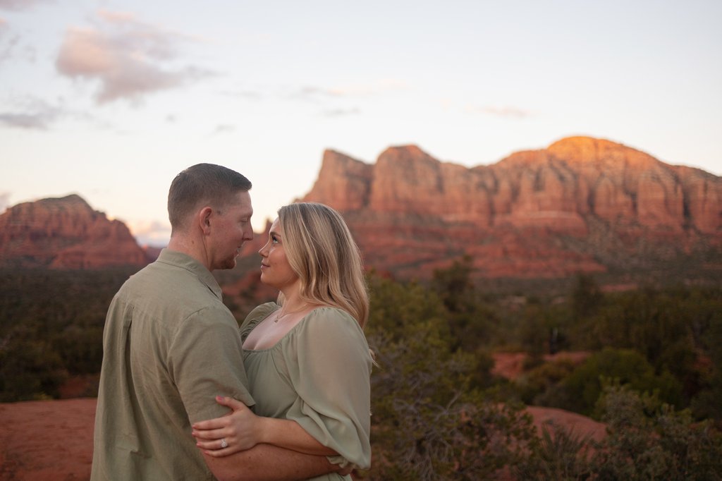 Arina in Sedona: Proposal / Engagement Photography