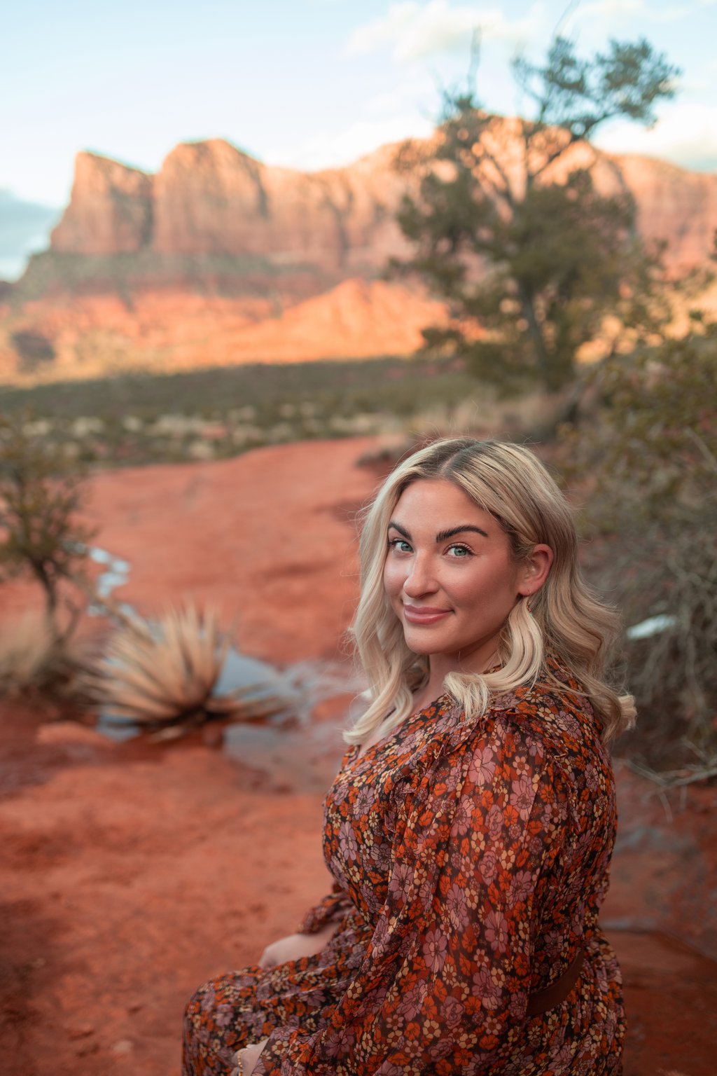 Arina in Sedona: Proposal / Engagement Photography