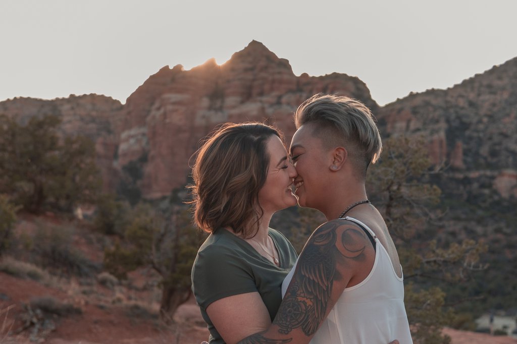 Arina in Sedona: Proposal / Engagement Photography