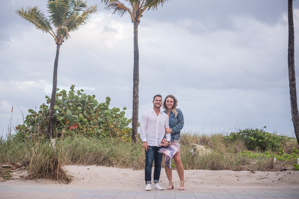 Aubrie in Boca Raton: Proposal / Engagement Photography