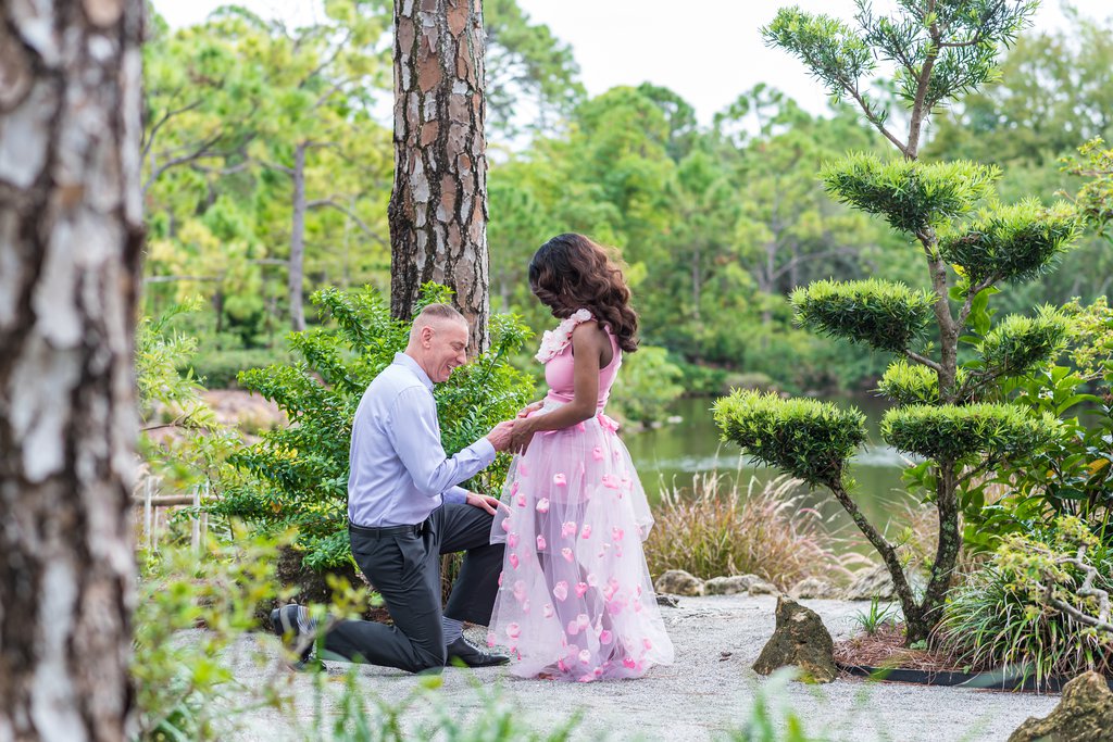 Aubrie in Palm Beach: Proposal / Engagement Photography