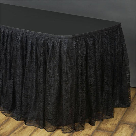 Lace Banquet Table Skirt