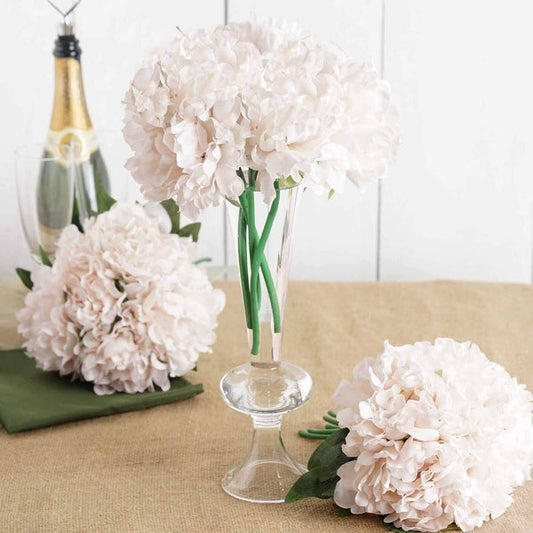 Silk Artificial Peony Flowers Bouquet
