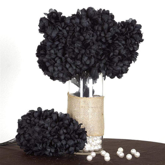 56 Large Silk Chrysanthemum Mums