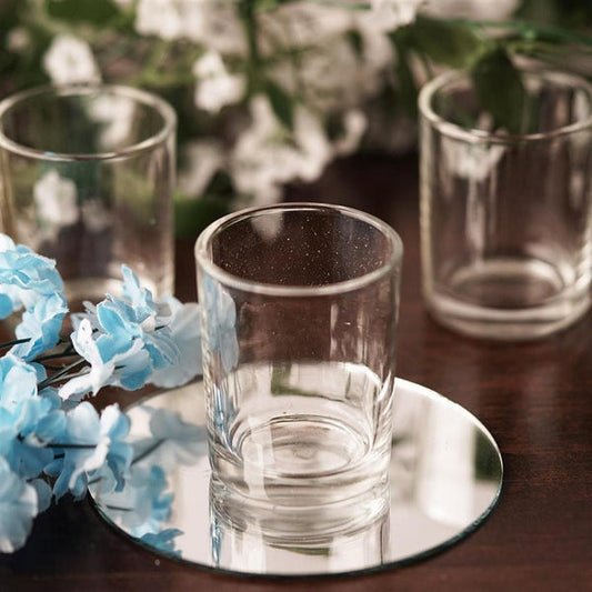 12 pcs Glass Votive Candle Holders