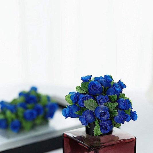 144 Mini Rose Bud Craft Flowers