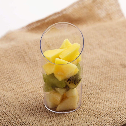 20 pcs 3 oz Clear Plastic Disposable Mini Cups