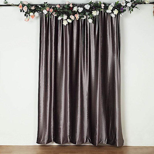 8 feet x 8 feet Velvet Backdrop Curtain