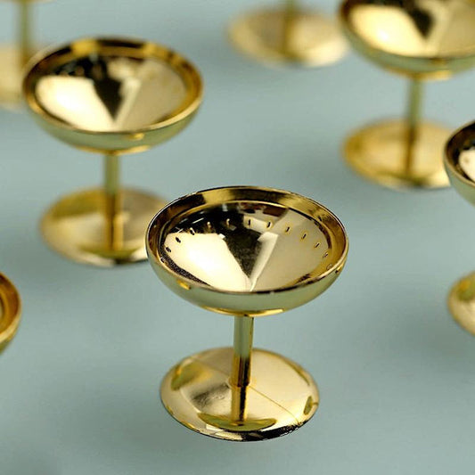 12 pcs 2 in Mini Champagne Dessert Cups Favor Holders