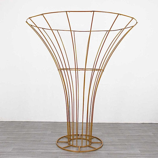 Gold 6.5 feet Floor Standing Blossom Metal Tree Flower Display Stand