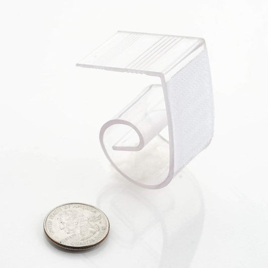 12 pcs 1.2 in Clear Plastic Table Skirt Clips