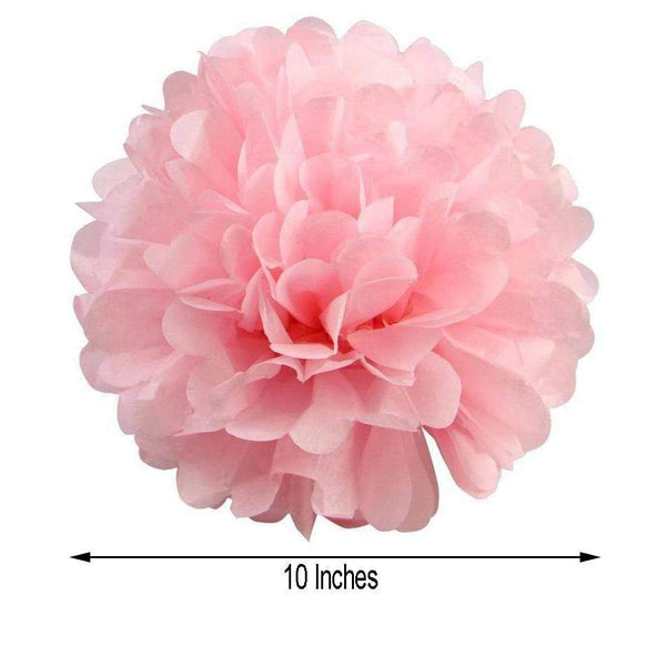 6 pcs 10 inch Paper Pom-Poms
