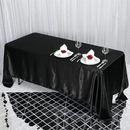 72x120" Satin Rectangle Tablecloth
