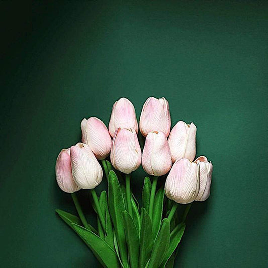 10 13 in tall Single Stem Foam Tulips Flowers