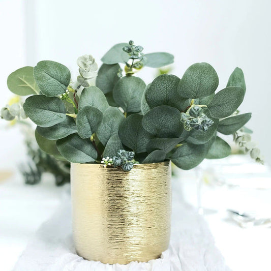 14 Green 12 in Artificial Eucalyptus Leaves Sprays Stems