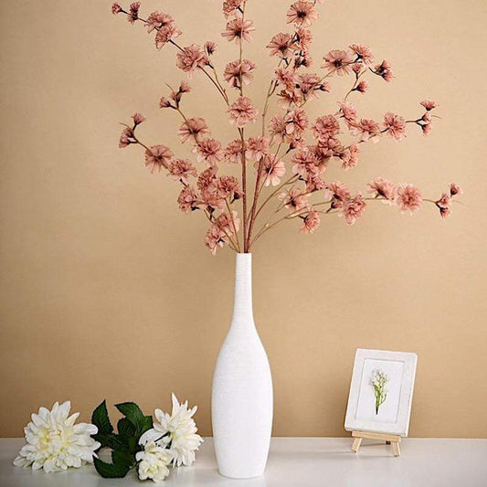 2 42 in Long Stem Silk Carnation Artificial Flowers Sprays