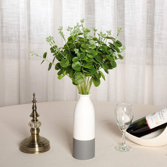 2 pcs 19" Branches Artificial Eucalyptus Greenery