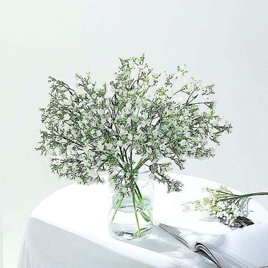4 27 in tall Baby Breath Stems Silk Artificial Flowers