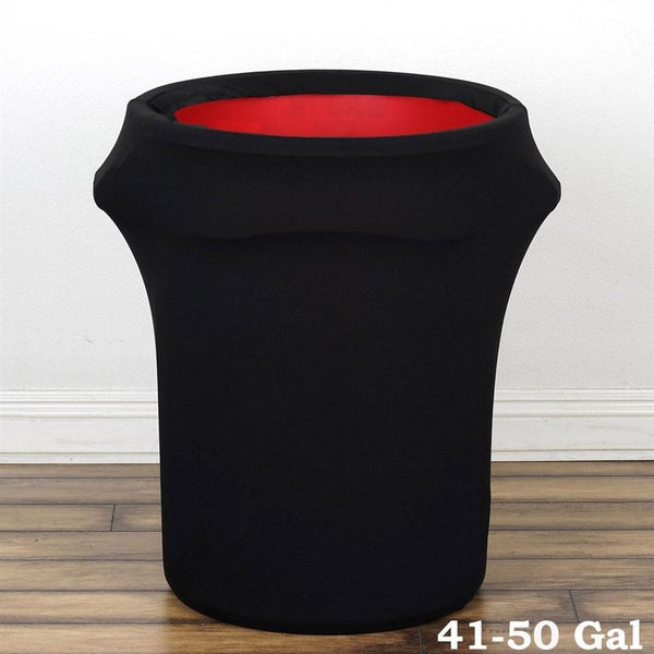 41-50 gallons Round Stretchable Spandex Trash Can Cover