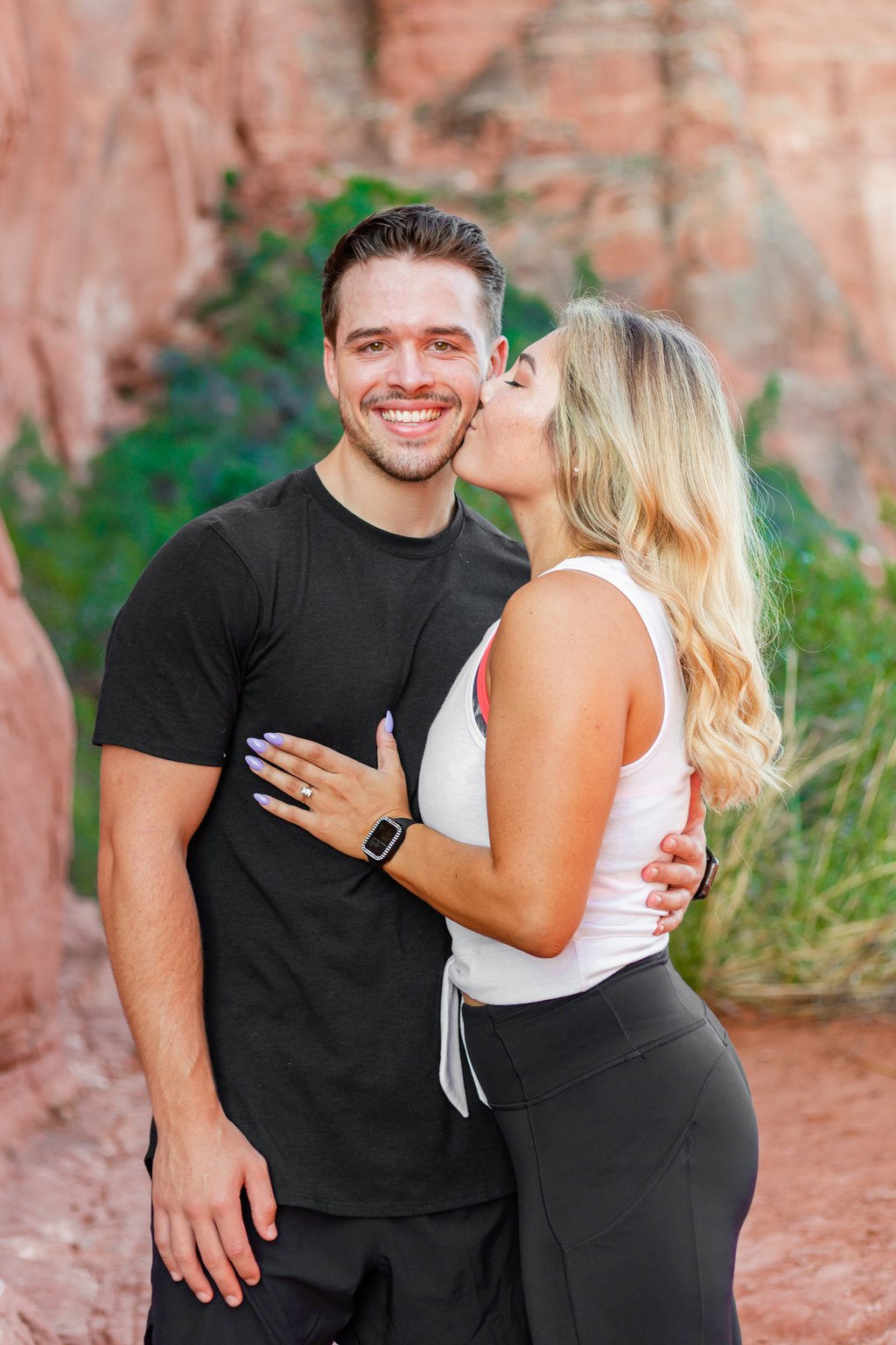 Bayley in Grand Canyon: Proposal / Engagement Photography