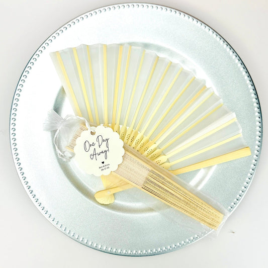 Before The Big Day Hand Fan