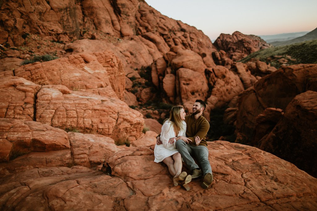 Belinda and Tony in Las Vegas: Proposal / Engagement Photography