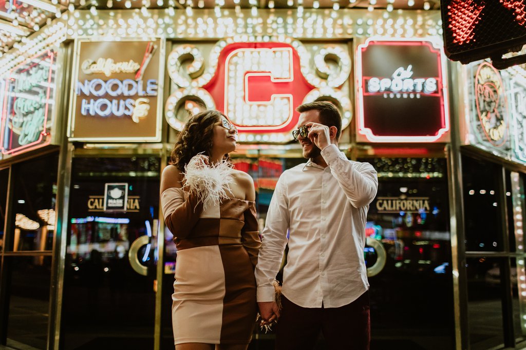 Belinda and Tony in Las Vegas: Proposal / Engagement Photography