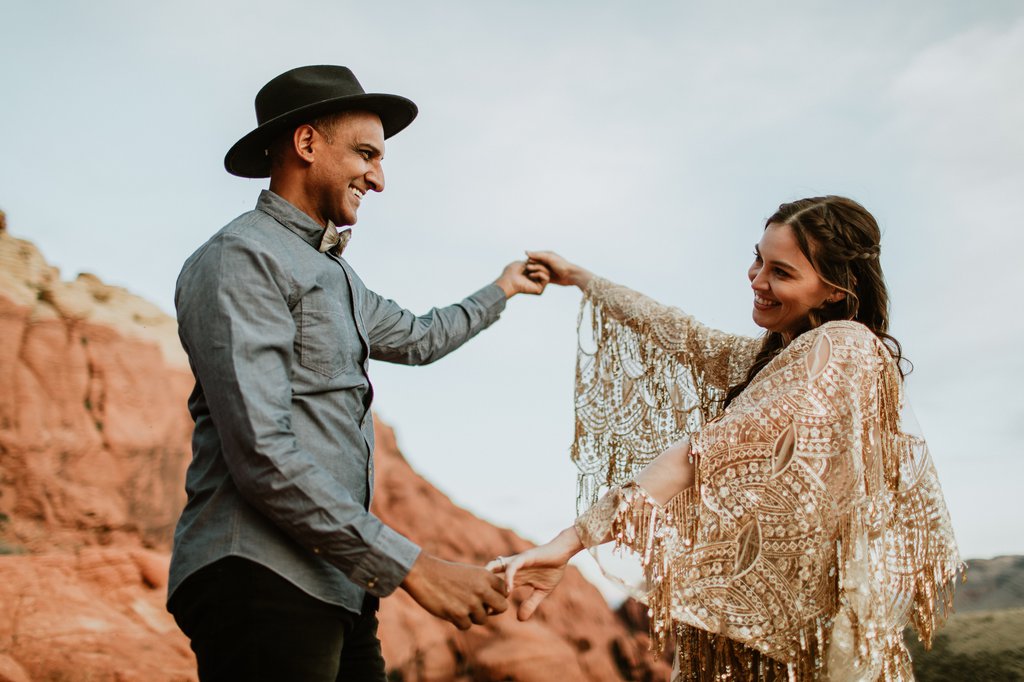 Belinda and Tony in Las Vegas: Proposal / Engagement Photography